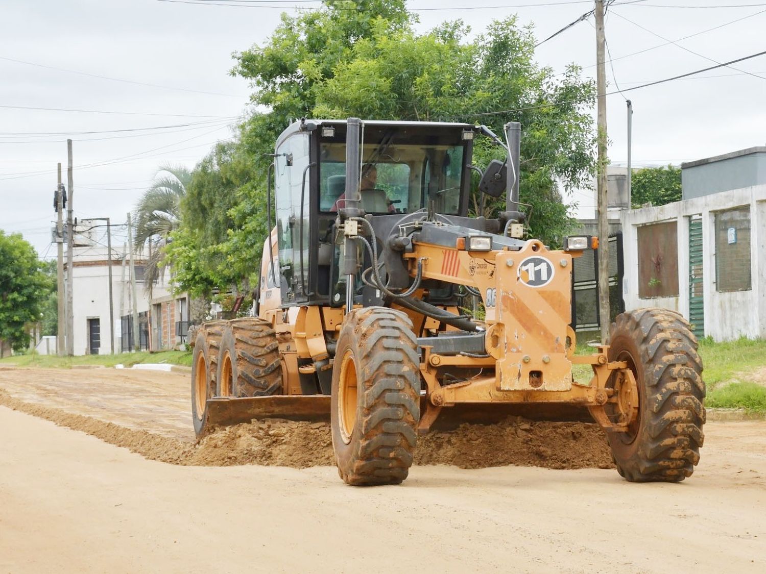 Programa de arreglo y bacheo de calles