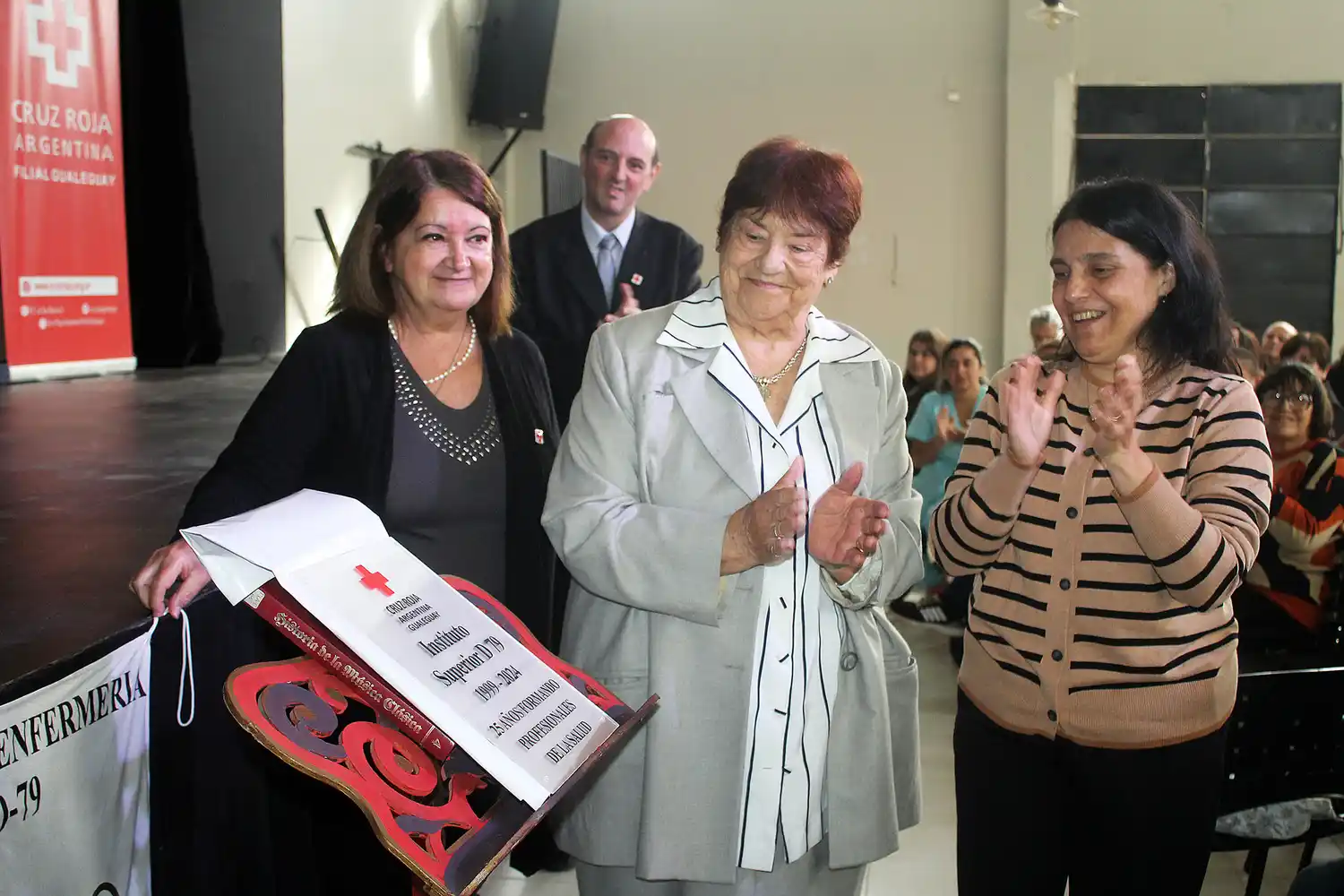 La Cruz Roja celebró su “Día” y los 25 años del Instituto Superior D-79