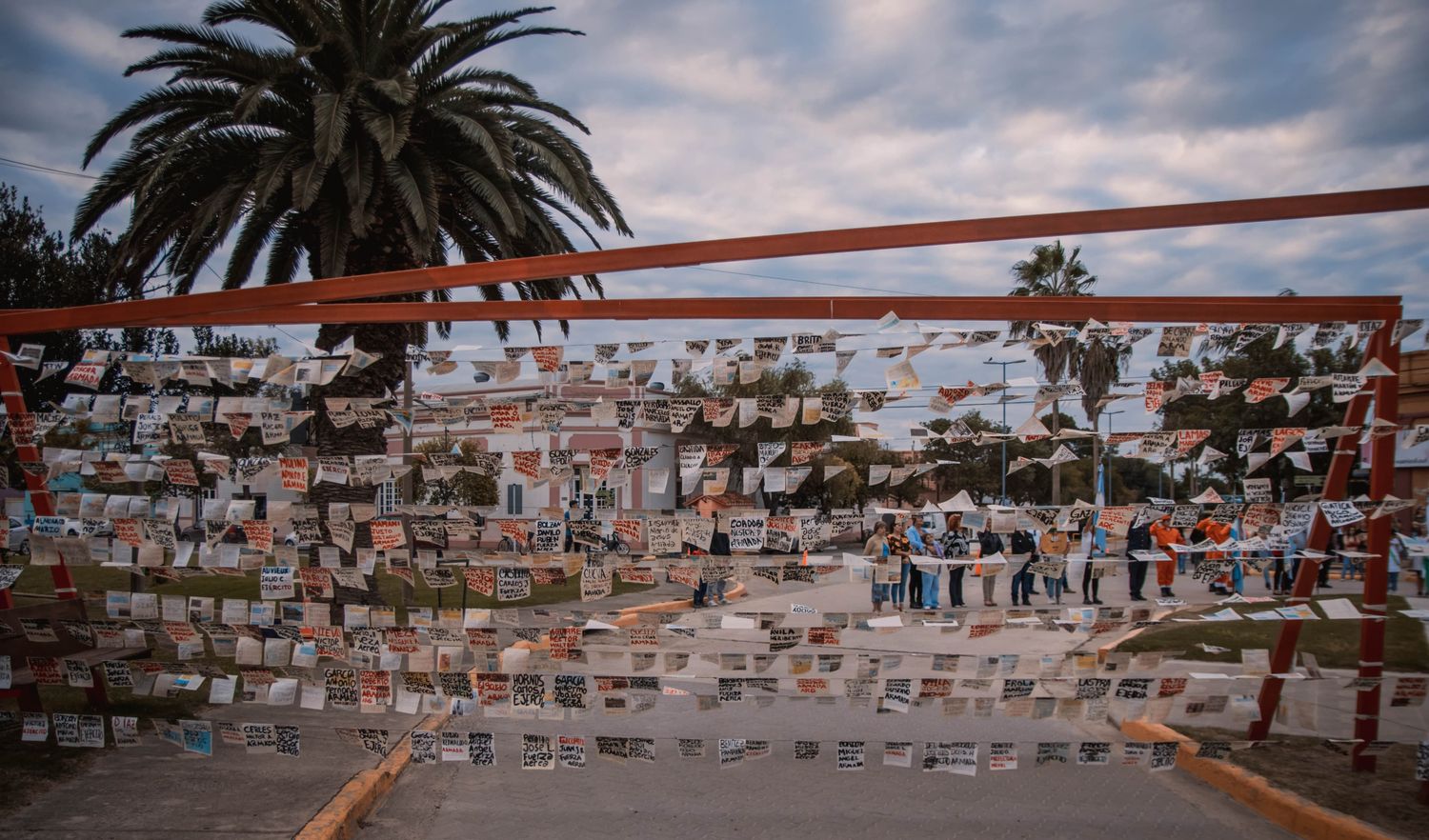 Puente malvinense en Alicia