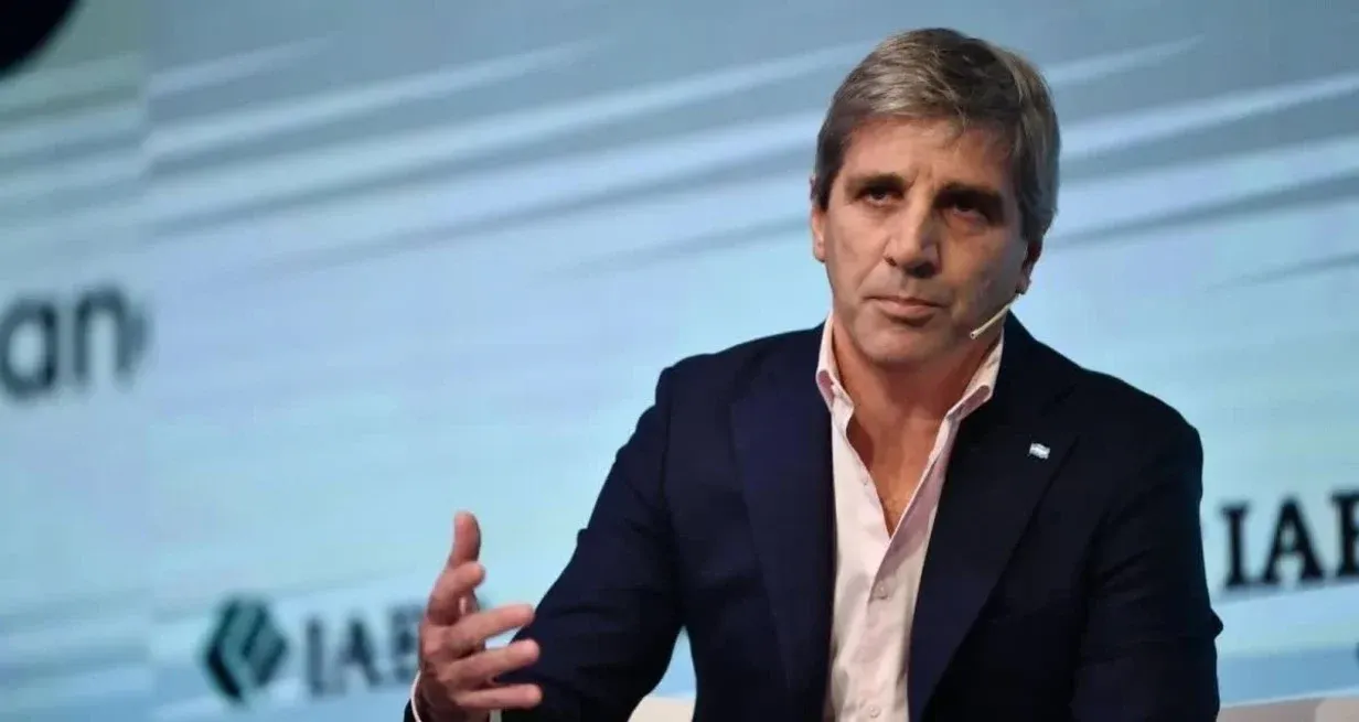 Luis Caputo, ministro de Economía de la Nación.