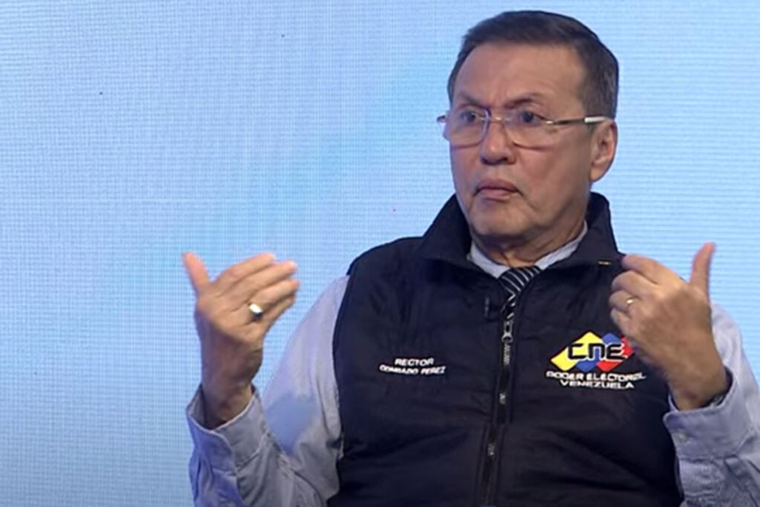 «EL CNE TIENE LA CUALIDAD para realizar las elecciones de este año»: rector Conrado Pérez