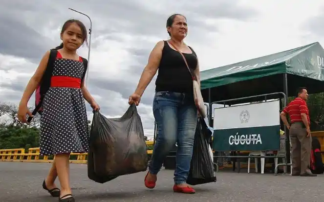 Miles de venezolanos cruzaron a Colombia a buscar alimento