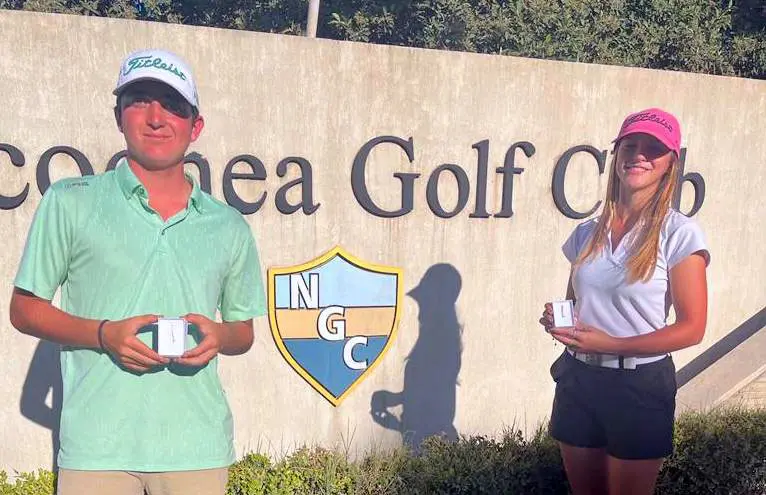 Josefina Serres Scheffer e Ignacio Indart se quedaron con el Putter de Oro Junior