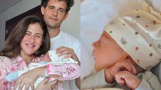 La periodista Carolina Amoroso, oriunda de Brandsen, fue mamá de Vicente: "Es un bebotón de 4 kilos"