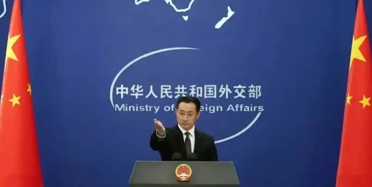 Lin Jian, portavoz del Ministerio de Relaciones Exteriores de China. Tras anuncio del Kremlin, pidió "calma y moderación" a los involucrados en la guerra en Ucrania. Ichiro Ohara/DW