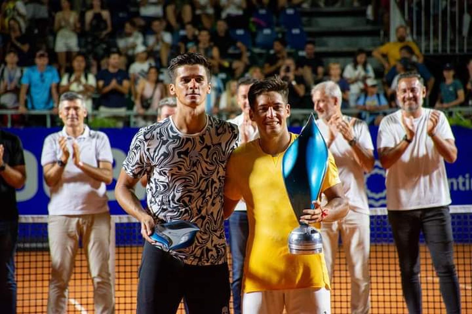 Córdoba Open: Fede Coria lo luchó hasta el final, pero no pudo ante Baez y se quedó con el subcampeonato