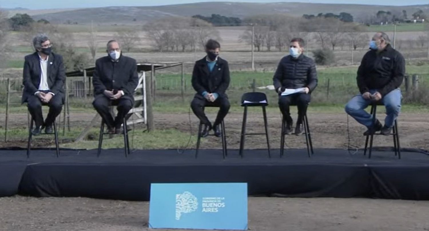 EN VIVO | Seguí el acto de Axel Kicillof en Tandil