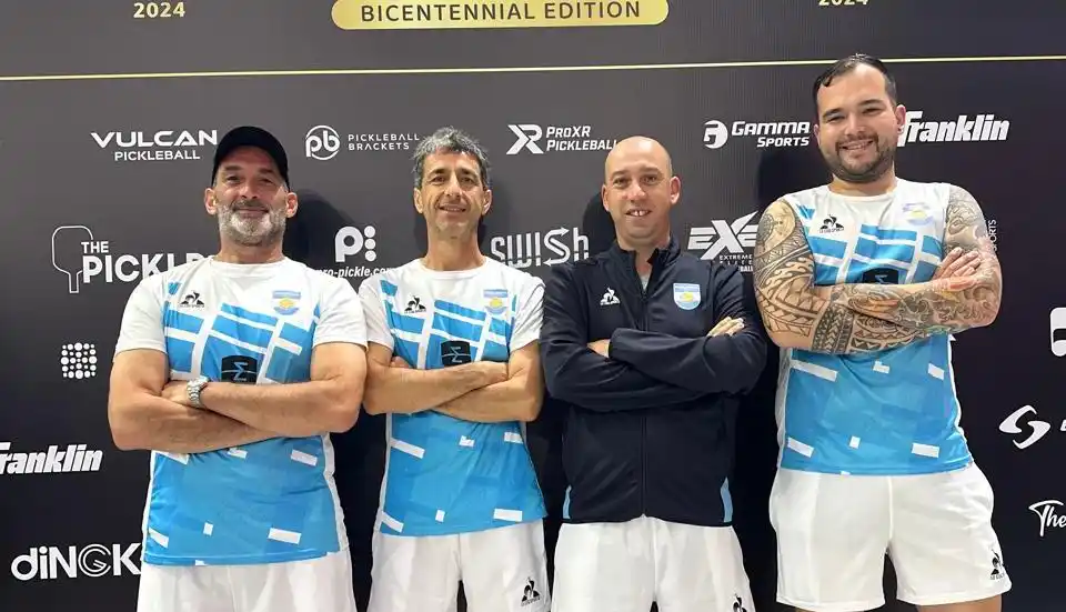 Matías Hondeville, Fernando Zurita, Marcelo Galati y Damián Figueroa en Perú.