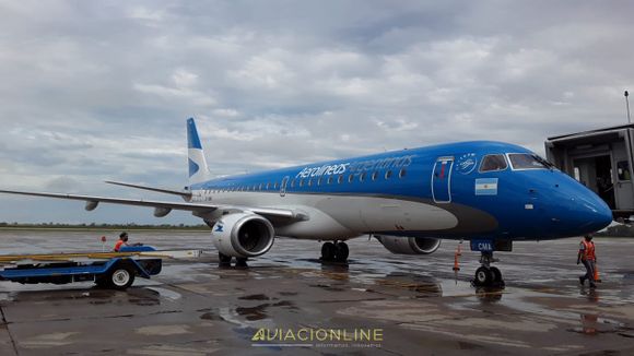 Aerolíneas Argentinas inauguró sus vuelos entre Córdoba y San Juan