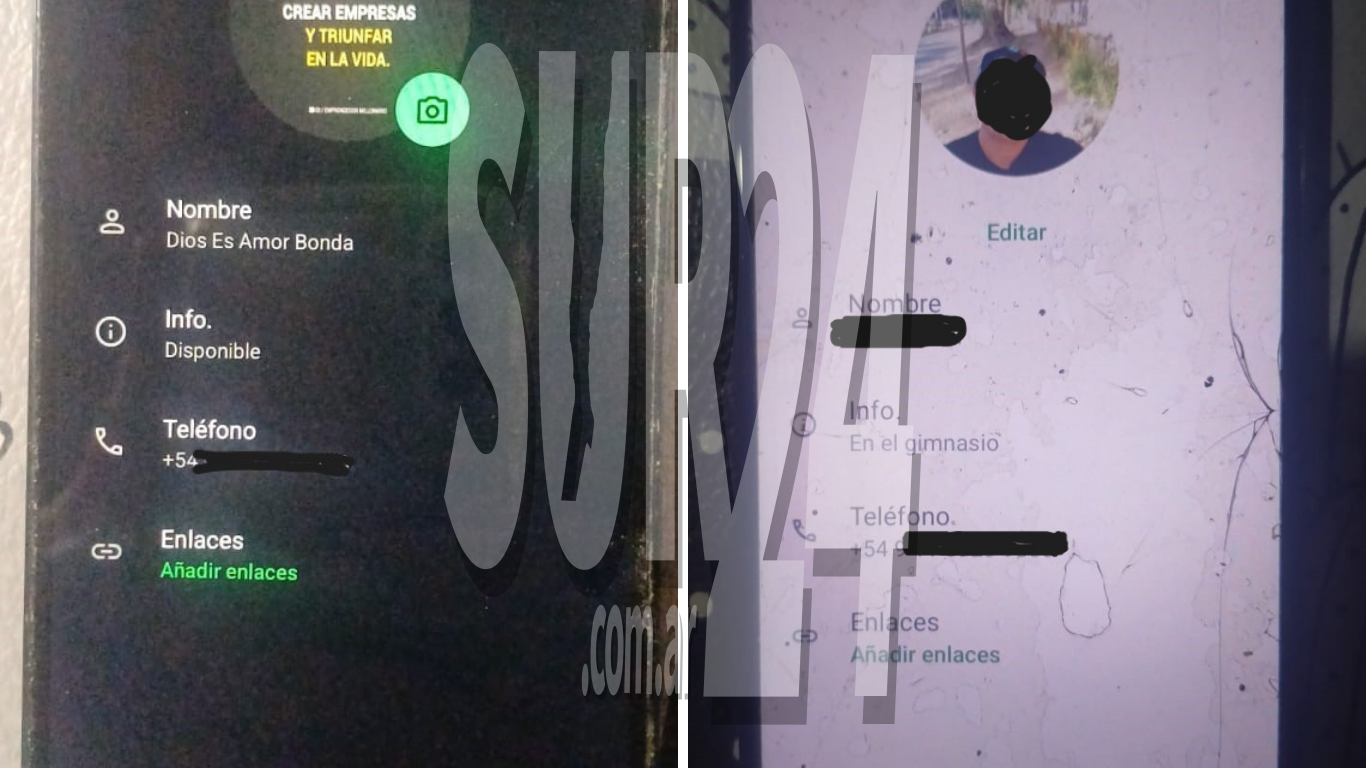 Celulares incautados amenaza de bomba Venado.