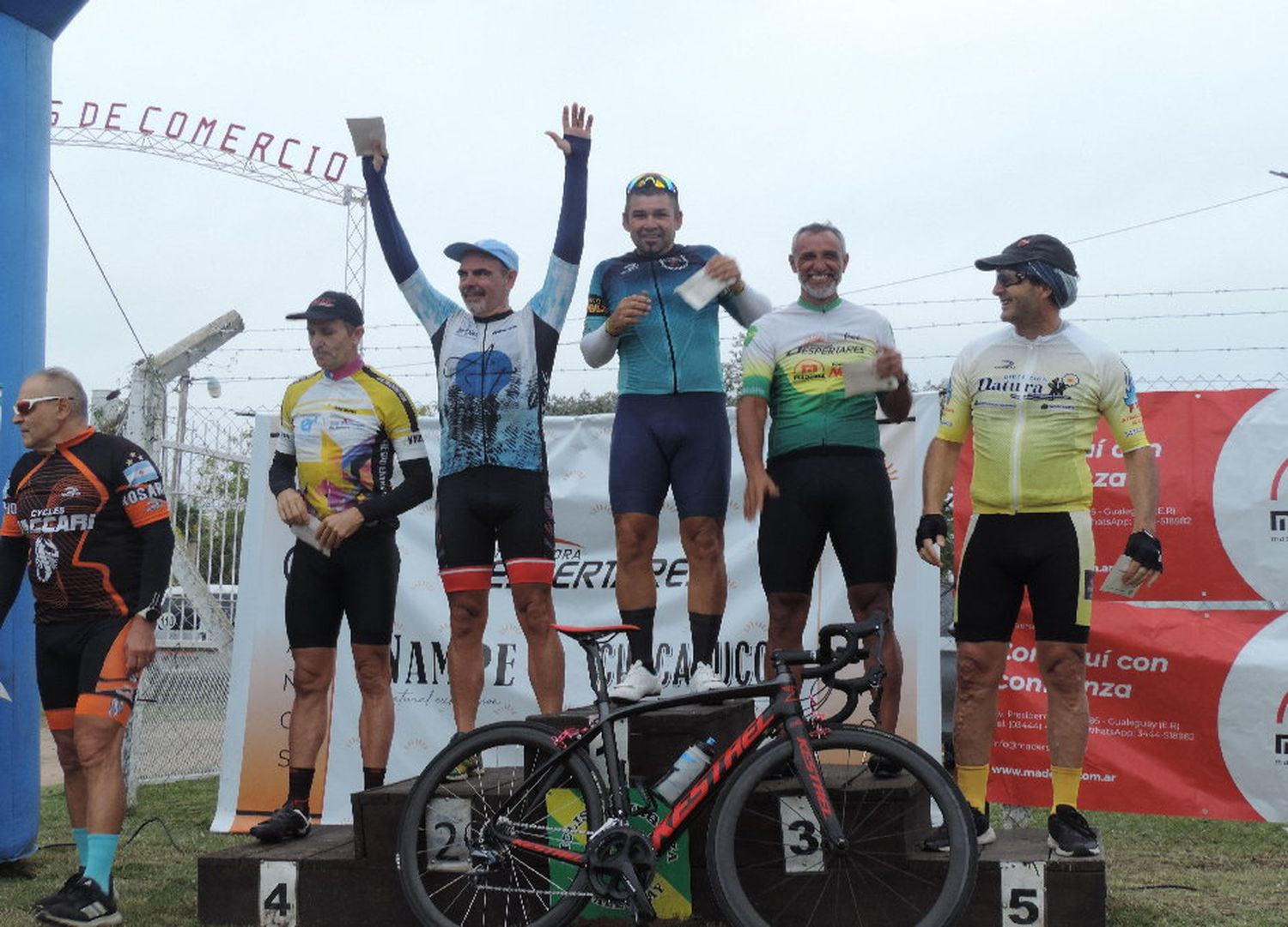 Exitosa 34º Jornada del festival pedalístico
en el circuito rutero Camino a Puerto Ruiz