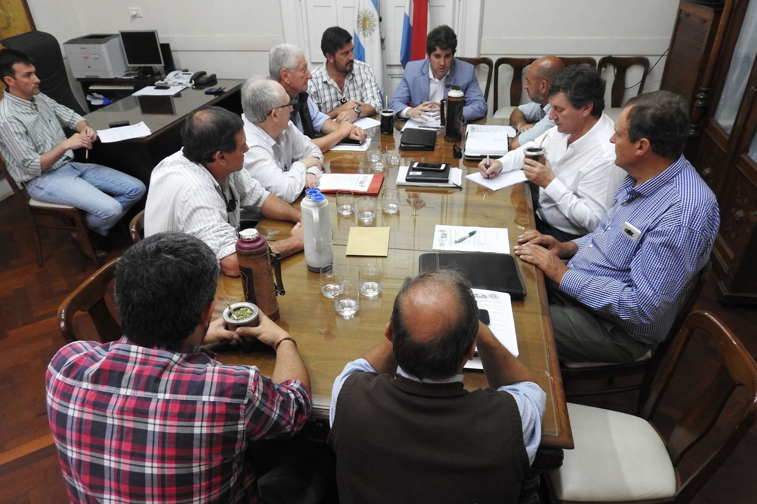 El Secretario de Producción recibió a las entidades agropecuarias