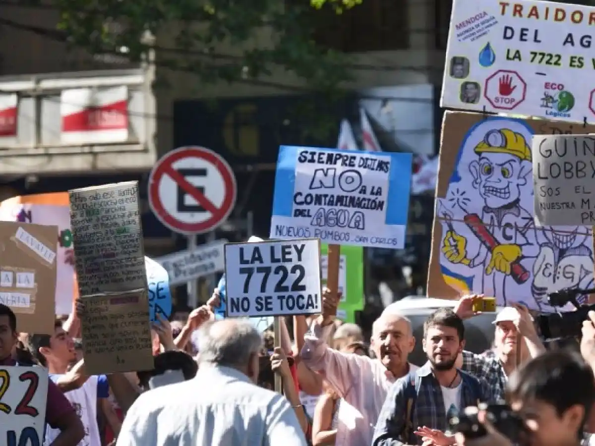 Derogaron en Mendoza la Ley 9.209 que habilitaba el uso de químicos en la minería