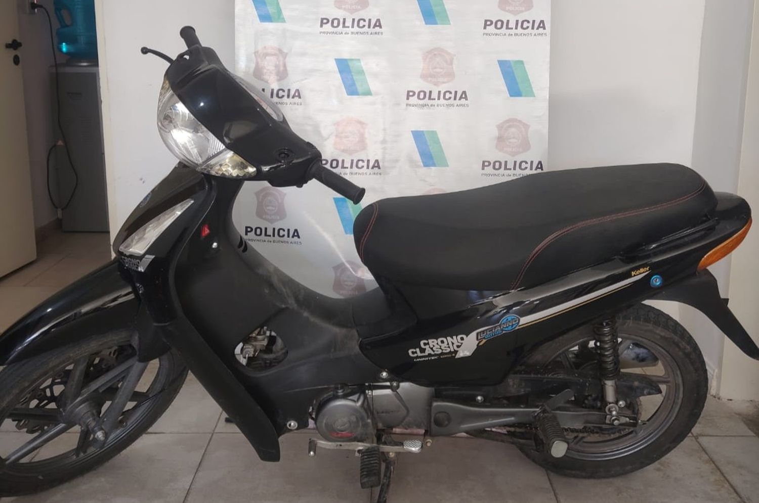 Recuperan una moto robada en Baradero en enero