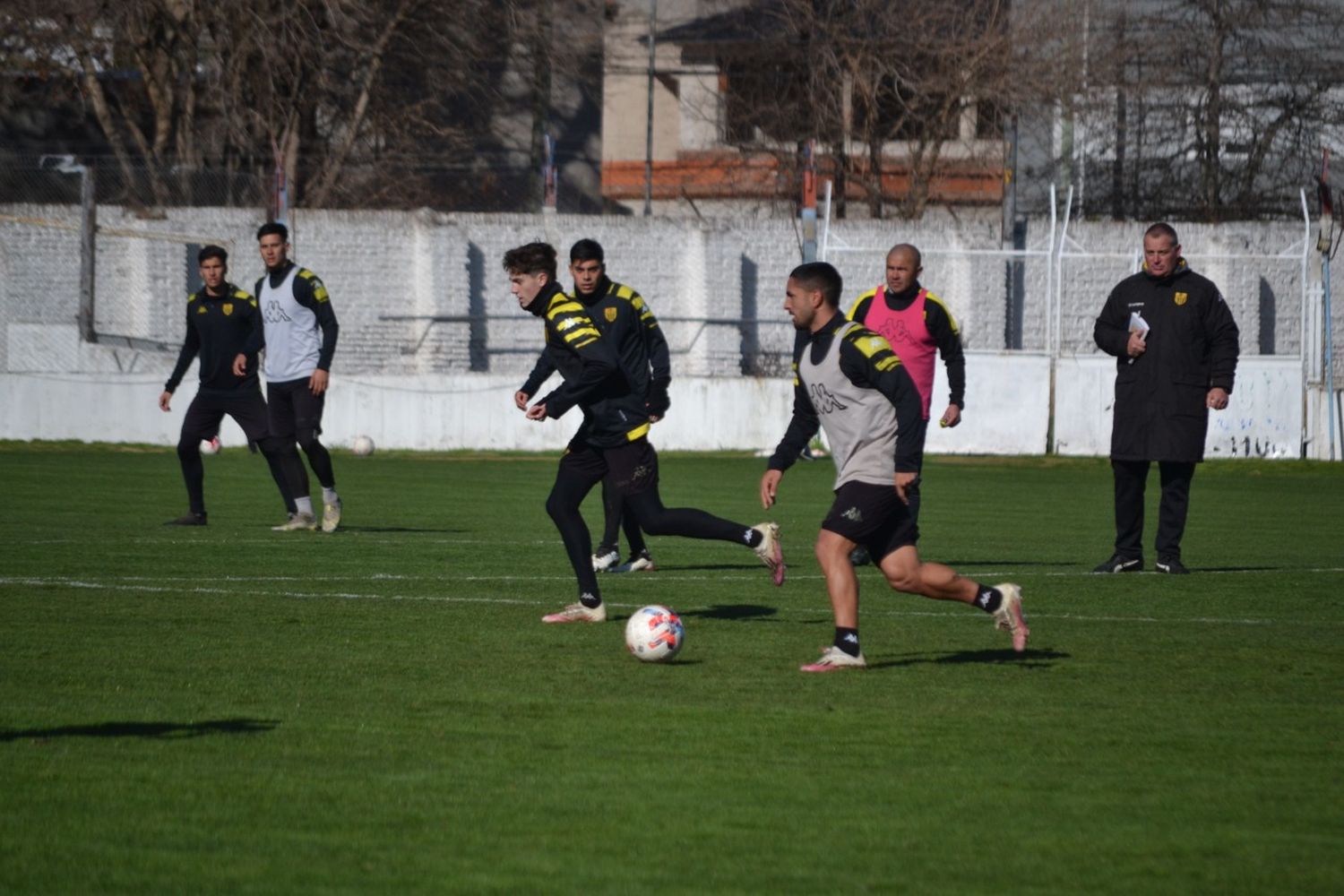 Santamarina pasó por el Estadio pensando en mañana