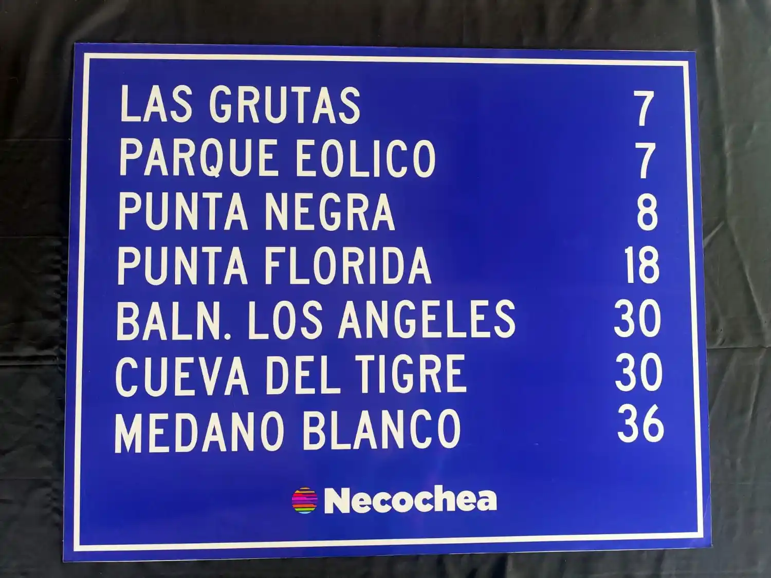 Nuevos carteles. Promocionan puntos turísticos