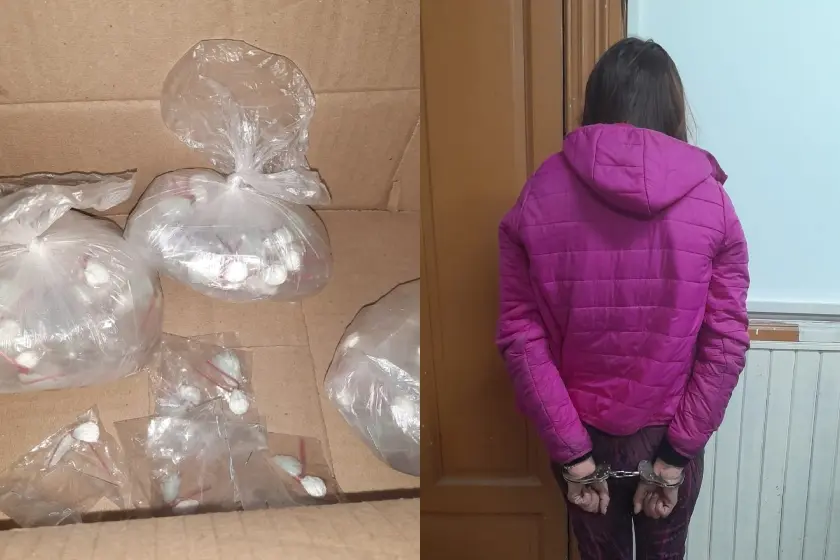 Ocuparon la casa de un detenido y sorprendieron a una joven con más de 150 envoltorios de droga
