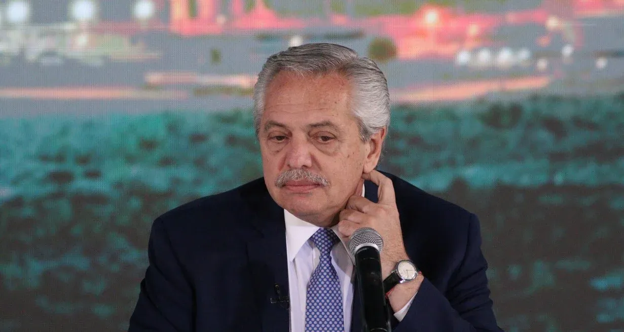 El expresidente Alberto Fernández.