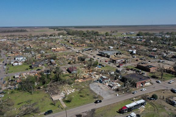 Mueren 23 personas por fuerte temporal en Misisipi