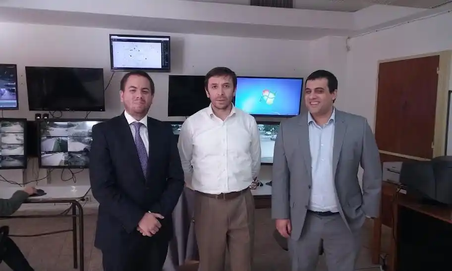 Rojas: Capacitaron a empleados del Centro de Monitoreo