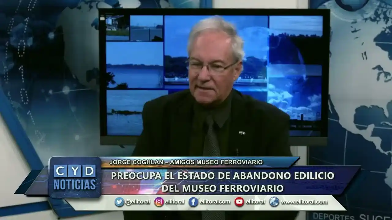Preocupa el estado de abandono edilicio del Museo Ferroviario
