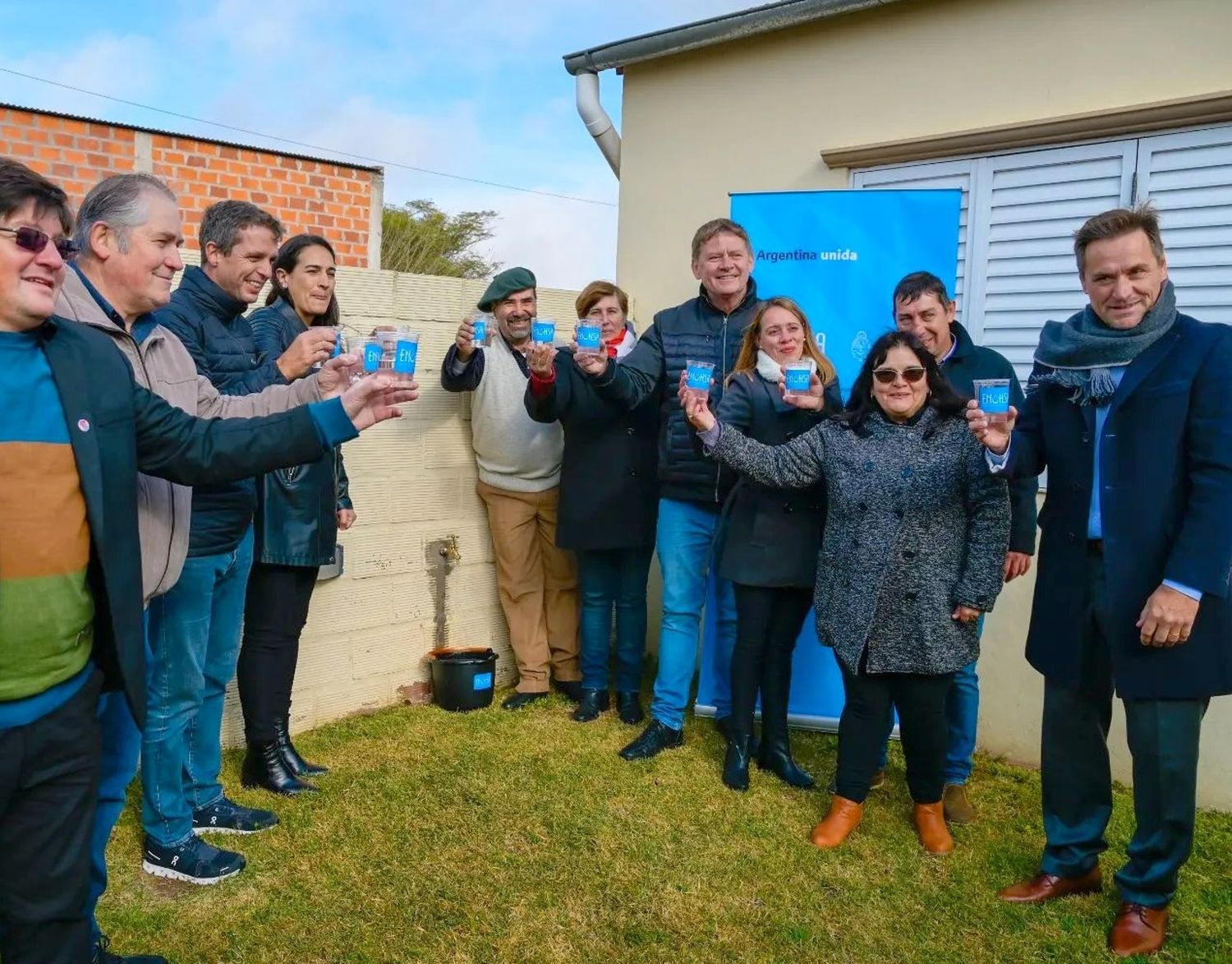 Aranguren festejó un nuevo aniversario inaugurando obras