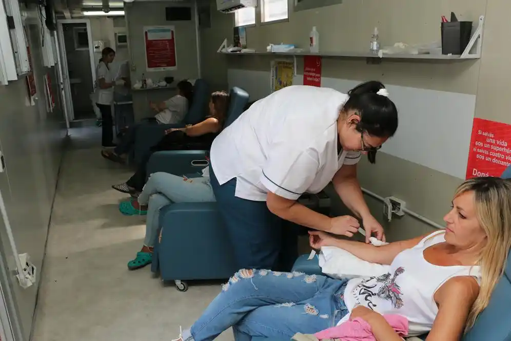 Vuelve la unidad móvil de colecta de sangre para Semana Santa