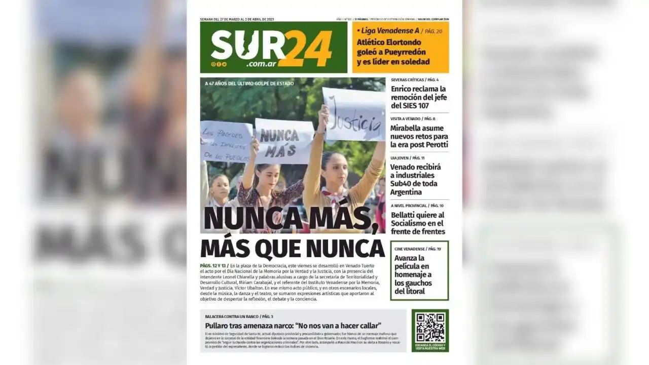 Número 102 de Sur24, para leer online y descargar