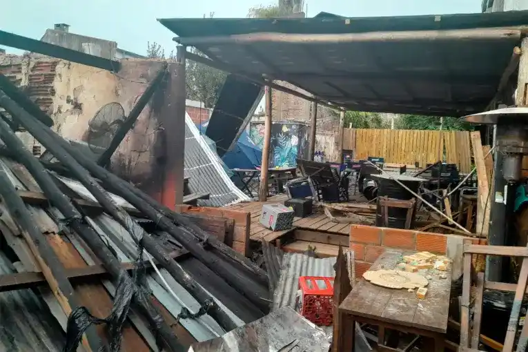 Estallido, fuego y desesperación.