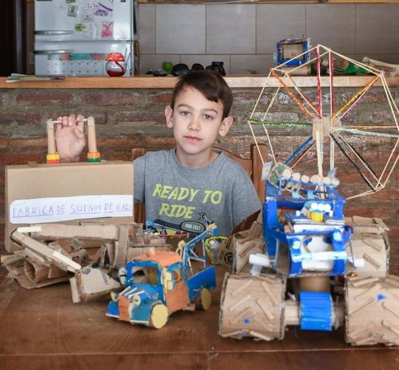 Gael Hoffmann piensa y construye, con el impulso de la creatividad