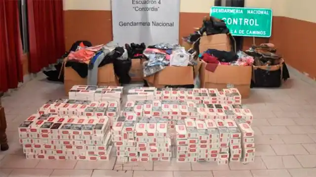 Chajarí: Incautaron cigarrillos valuados en más de $ 230.000