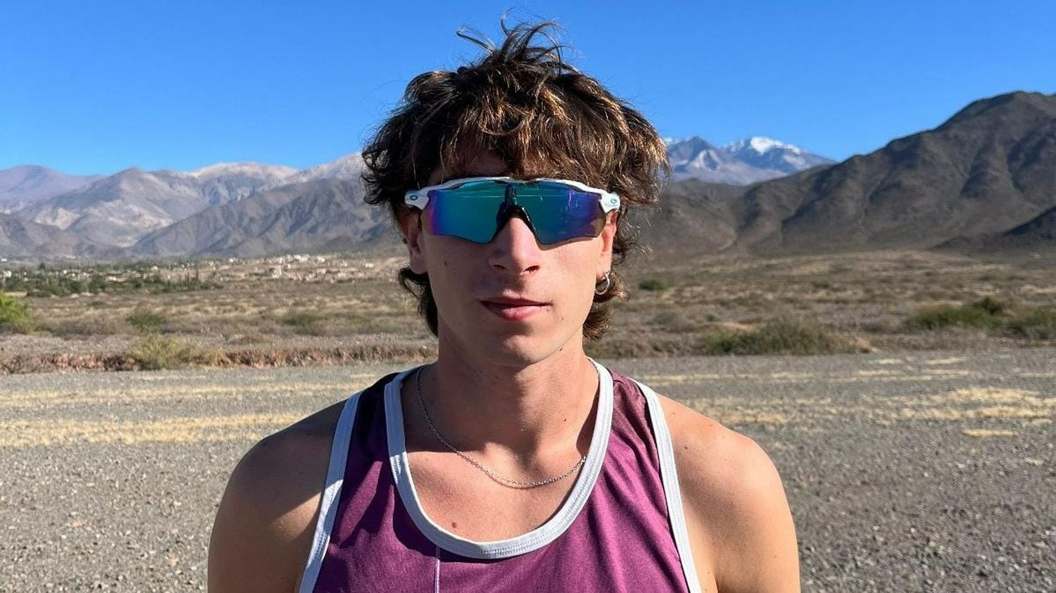 Marchetti se entrena en Cachi, Salta