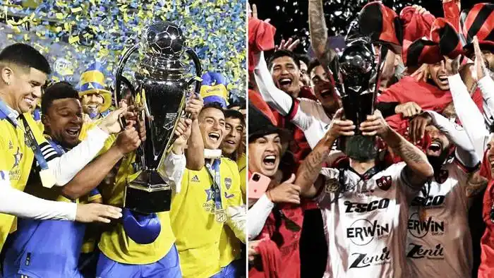 Torneos de AFA de la primera división y la Copa Argentina