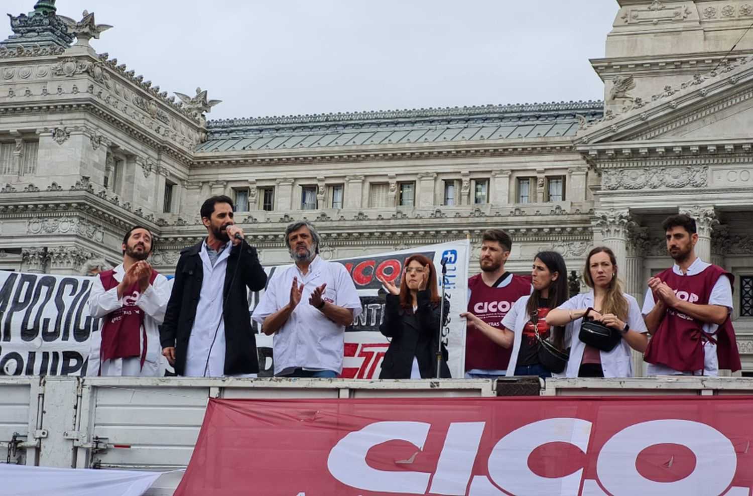 Cicop y otros gremios de salud movilizan a la CABA esta semana