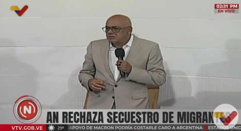 “Es un problema DE VIDA O MUERTE EL RESCATE de los 238 venezolanos secuestrados”: Jorge Rodríguez (+Videos)