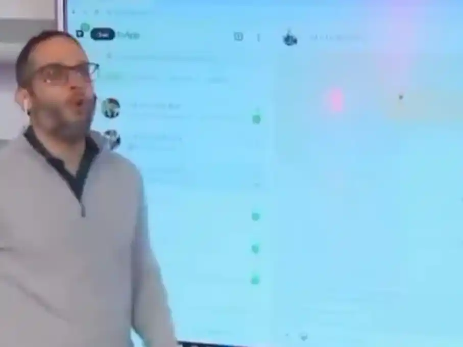 El episodio termino en risas (Foto: Gentilezas)