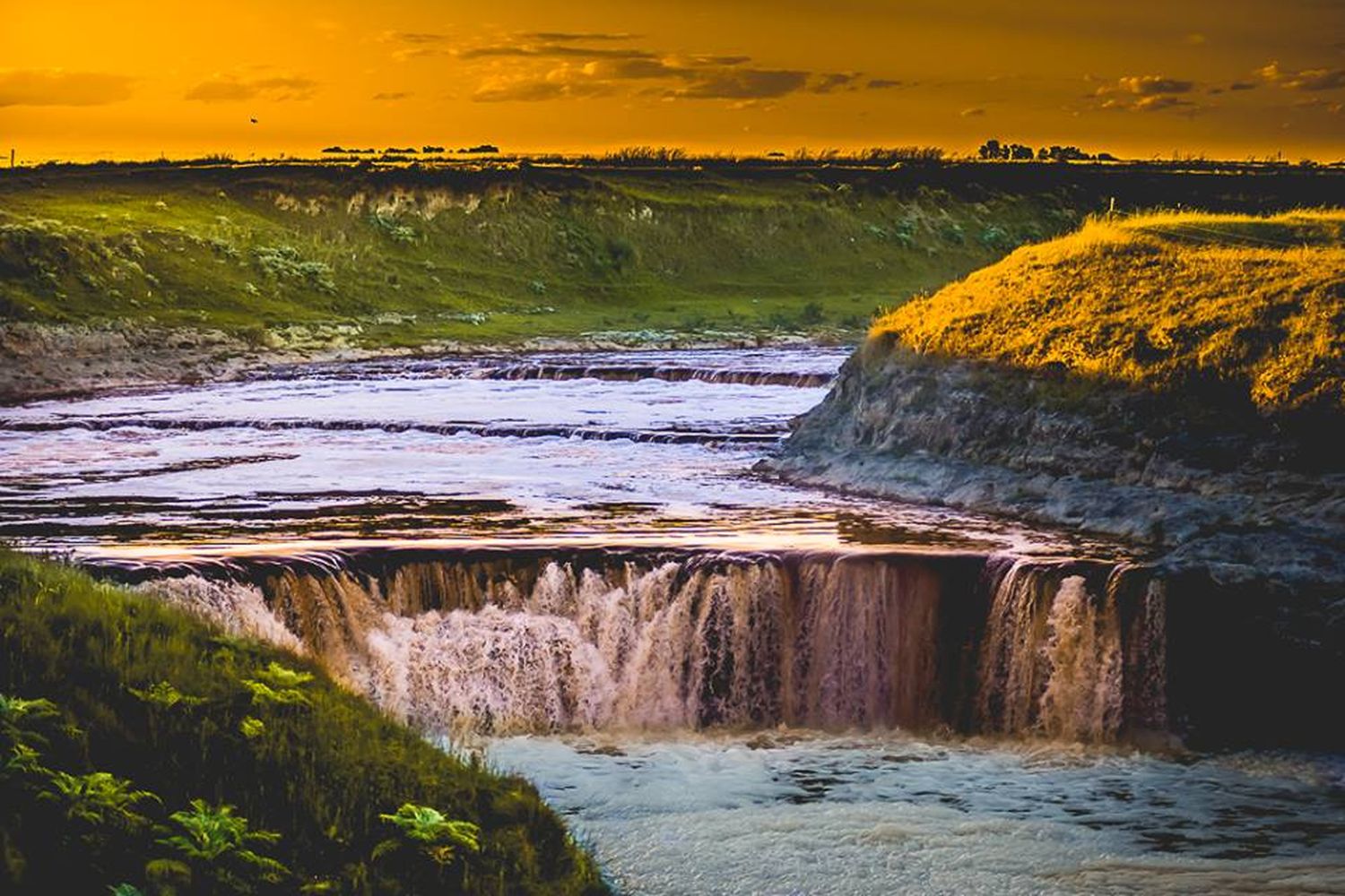 Postales de la Provincia: El salto de agua más alto de Buenos Aires