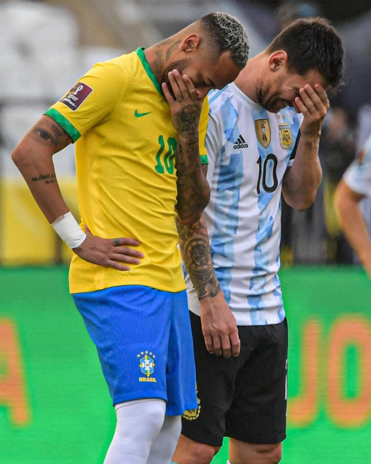 Escándalo en Brasil: autoridades sanitarias obligaron a suspender el partido