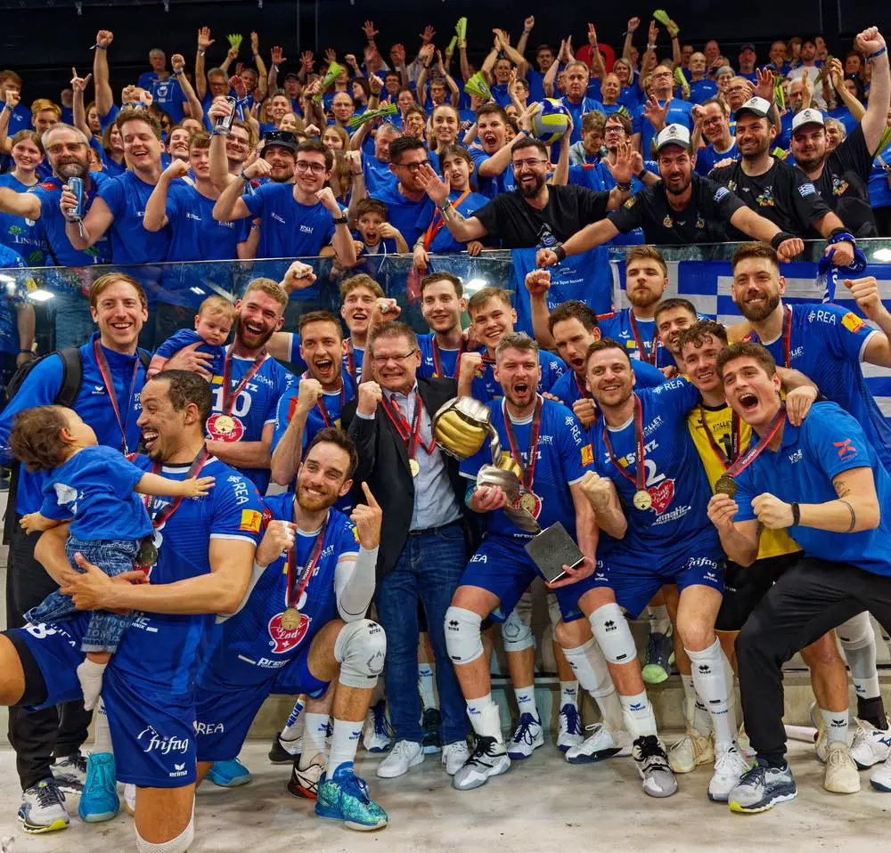 Vóley: Agustín Sorgue fue campeón en Suiza