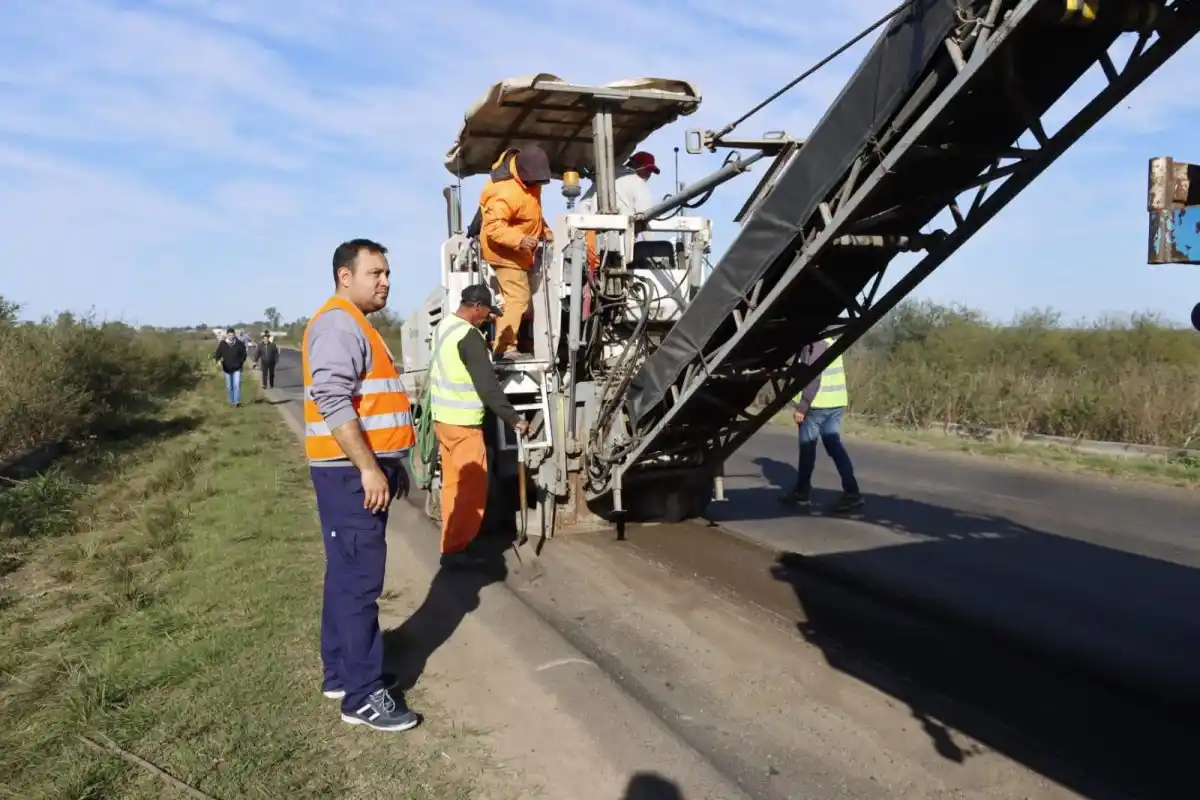 Arrancó la obra de reparación del acceso norte a la ciudad