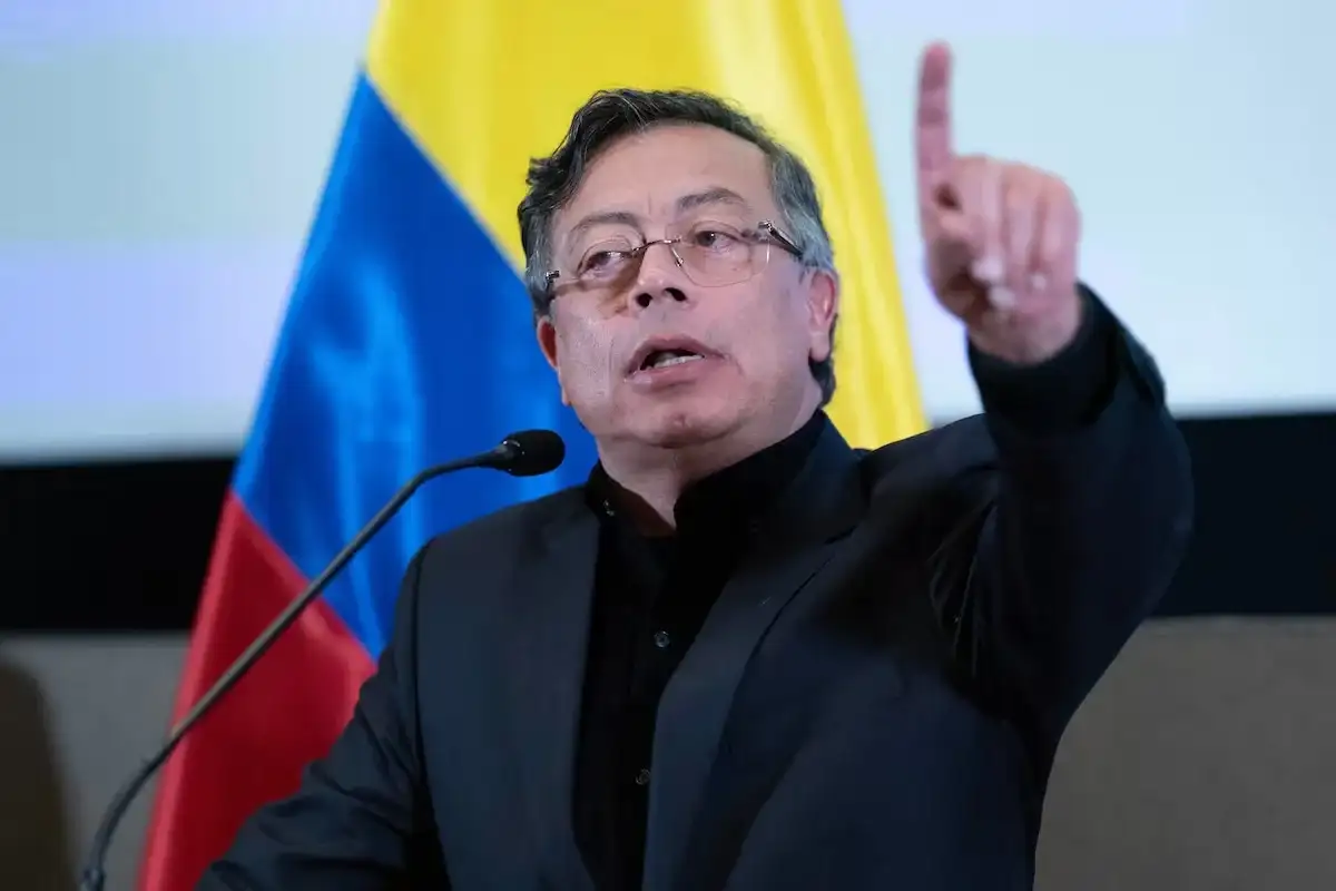 El presidente de Colombia, Gustavo Petro.