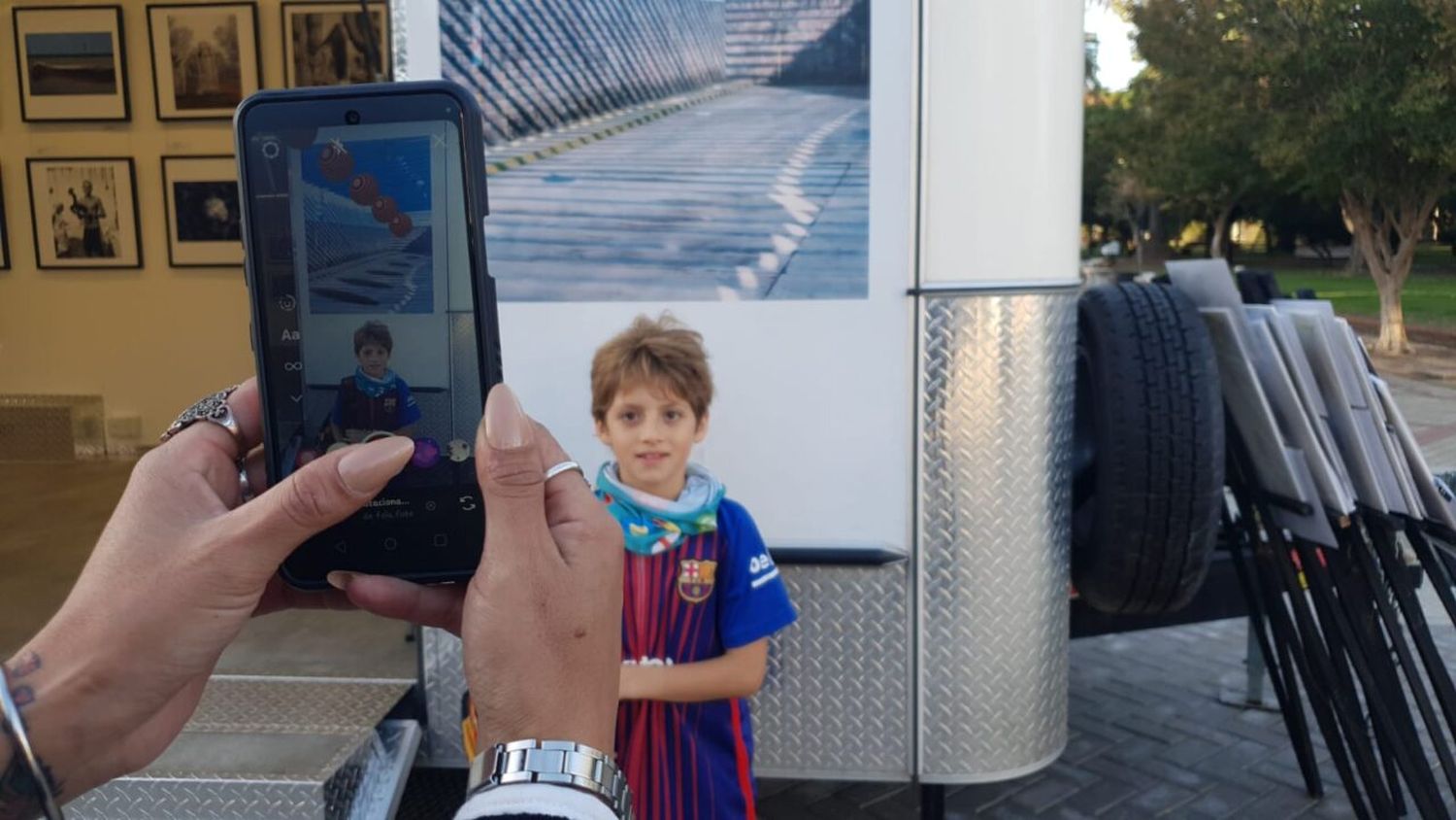 Fototeca itinerante en Rufino