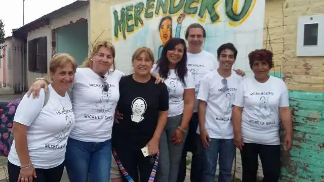 “La idea de este merendero es que como sociedad no nos olvidemos de Micaela”