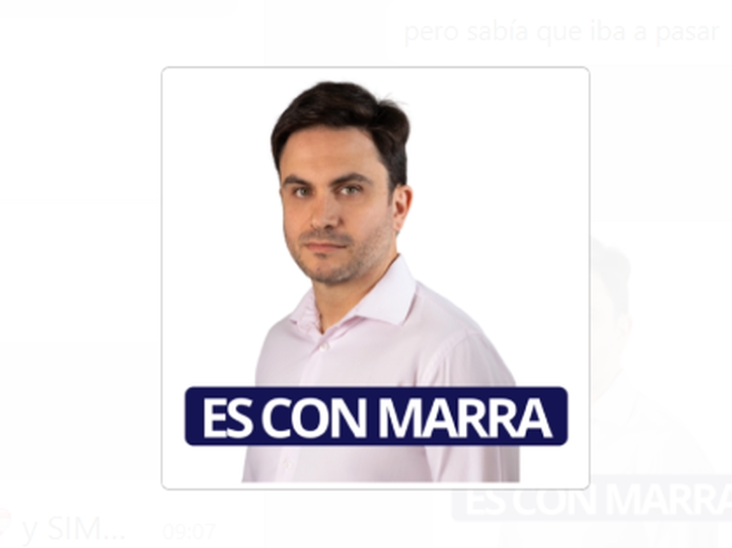 Sticker compartido por Ramiro Marra
