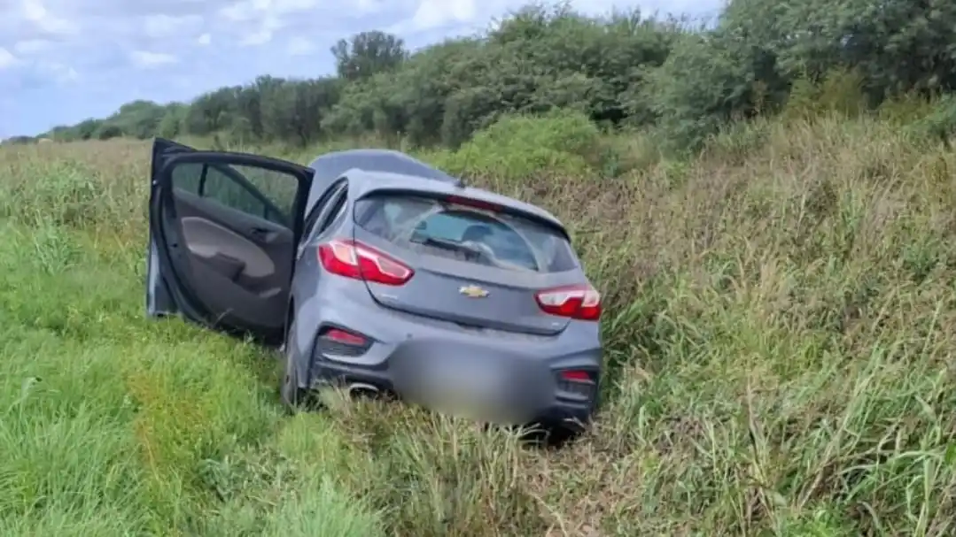 Despiste en ruta provincial en El Arañado