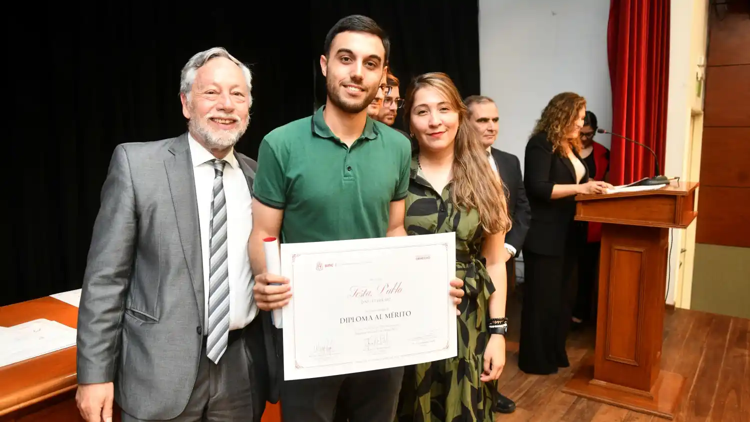 Pablo Testa fu distinguido.