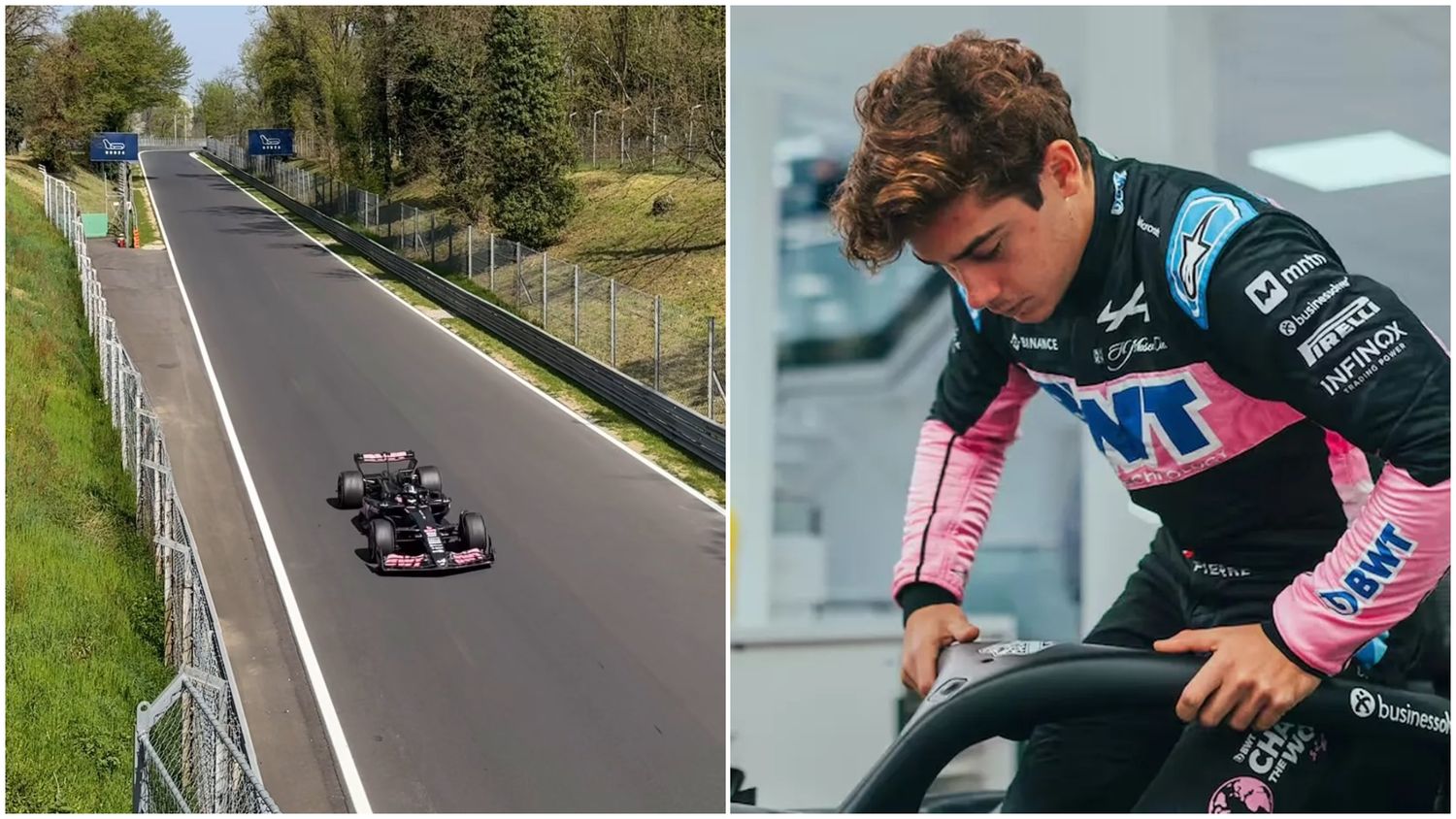 El pilarense Colapinto giró en Monza con un Alpine, subió el video y lo borró: crecen los rumores de su regreso a la F1