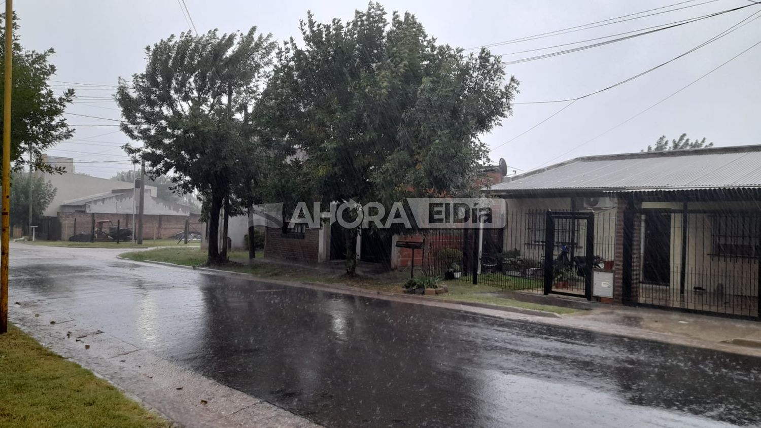 Llegaron las lluvias: luego de las altas temperaturas, diluvia en Gualeguaychú