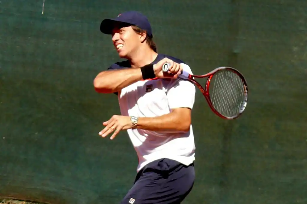 Copa Davis: Berlocq llegó a Bruselas y ya entrena pensando en Bélgica