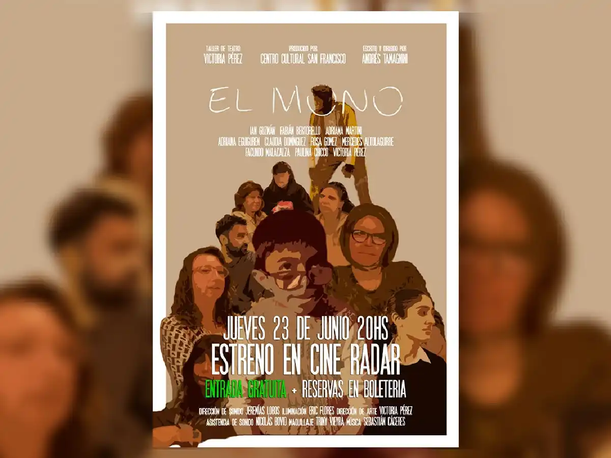 El estreno del cortometraje local “El Mono” abre un finde con nutrida agenda cultural 